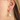 Large Sparkle Huggie Earrings with Baroque Pearl Scream Pretty Australia