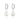 Silver Large Sparkle Huggie Earrings with Baroque Pearl Scream Pretty Australia