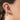 Green stone 7mm cartilage hoop single earring in gold or silver – dainty huggie for helix or upper ear piercings, Australia