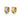 Mixed metal 7mm cartilage hoop huggie pair earring – two-tone gold and silver huggie for helix or upper ear piercings, Australia