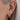 Pearl Single Flat Back Stud Earring | Gold and Silver by Scream Pretty Australia