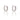 Clear baguette stone 7mm cartilage hoop single earring in gold or silver – elegant huggie for helix or upper ear piercings