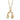 Headphones necklace in Gold by Scream Pretty