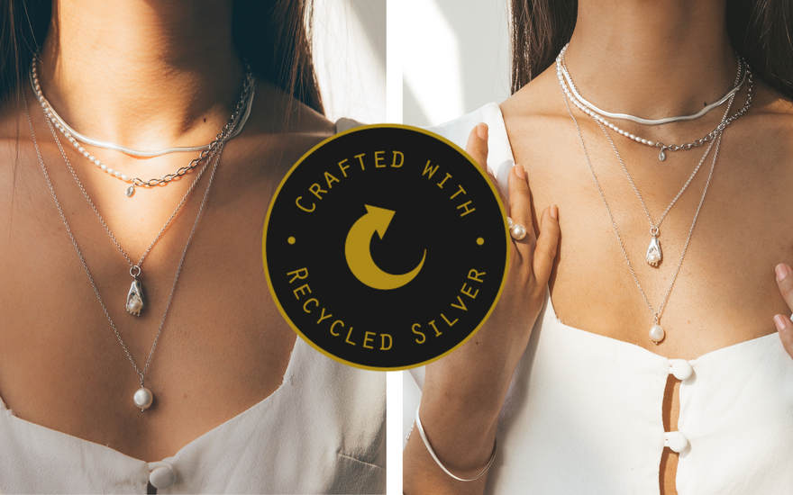 Why Scream Pretty uses sustainable Recycled Silver.