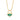 Gold Green Cleopatra Snake Chain Necklace by scream pretty australia