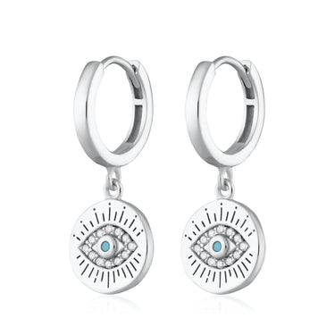 Pretty silver earrings top