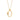 Gold Plated Oval Carabiner Charm Collector Necklace by Scream Pretty