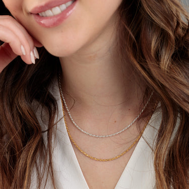 Twist Chain Necklace by Scream Pretty