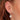 Gold Emerald Green &amp; Baroque Pearl Charm Hoop Earrings scream pretty australia
