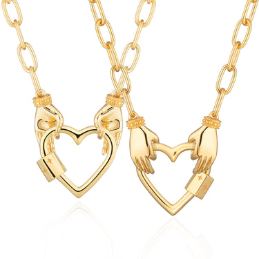 Heart in My Hands Necklace by Scream Pretty