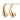 Large Teardrop Stud Earrings Gold Silver Balenciaga Scream Pretty Australia