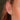 Pearl Ear Climber Earrings with Claw Drop silver Scream pretty australia