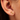 Gold Sparkling Shooting Star Helix Flat Back Earring scream pretty australia