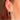 Silver Classic Double Chain Huggie Earring by scream pretty australia
