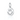 Smiley Face Charm silver