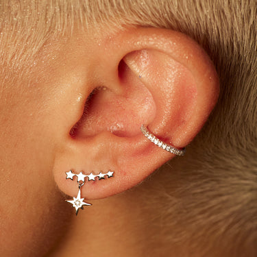 Starburst Ear Climber Earrings by Scream Pretty