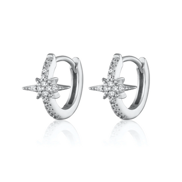 Silver huggie earrings australia on sale