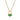 Emerald Green Art Deco Necklace Scream Pretty Australia