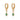 Emerald Green Teardrop & Pearl Charm Hoop Earrings scream pretty australia