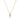 Kelly Springham Sparkling Square Choker Necklace. Gold. Modern classic Necklace.