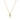 Kelly Springham Sparkling Square Choker Necklace. Gold. Modern classic Necklace.