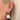 LIMITED EDITION Statement Molten Pearl Charm Hoop Earrings by Scream Pretty