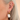 LIMITED EDITION Statement Molten Pearl Charm Hoop Earrings by Scream Pretty