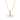 Kelly Springham Gold T-Bar Necklace with Snake Chain. This modern classic Necklace is perfect for everyday or special occasions.