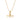 Kelly Springham Gold T-Bar Necklace with Snake Chain. This modern classic Necklace is perfect for everyday or special occasions.