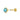 Turquoise Cabochon Single Flat Back Earring | Gold and Silver by Scream Pretty Australia