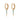 Gold Turquoise Spike Charm Hoop Earrings scream pretty australia