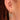 Gold Turquoise Spike Charm Hoop Earrings scream pretty australia