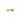 Gold flatback earring with a pearl on a white background