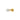 Gold flatback earring with a pearl on a white background