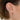 Black stone 7mm cartilage hoop single earring in gold or silver – sleek huggie for helix or upper ear piercings, Australia