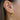 Gold T-Rex Dinosaur Hoop ear stack Earrings by Scream Pretty Australia