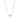 Teardrop cluster CZ diamond Hannah Silver Martin Toi Et Moi Necklace sterling silver contemporary jewellery collection Perfect everyday wear modern look Free Australian australia shipping