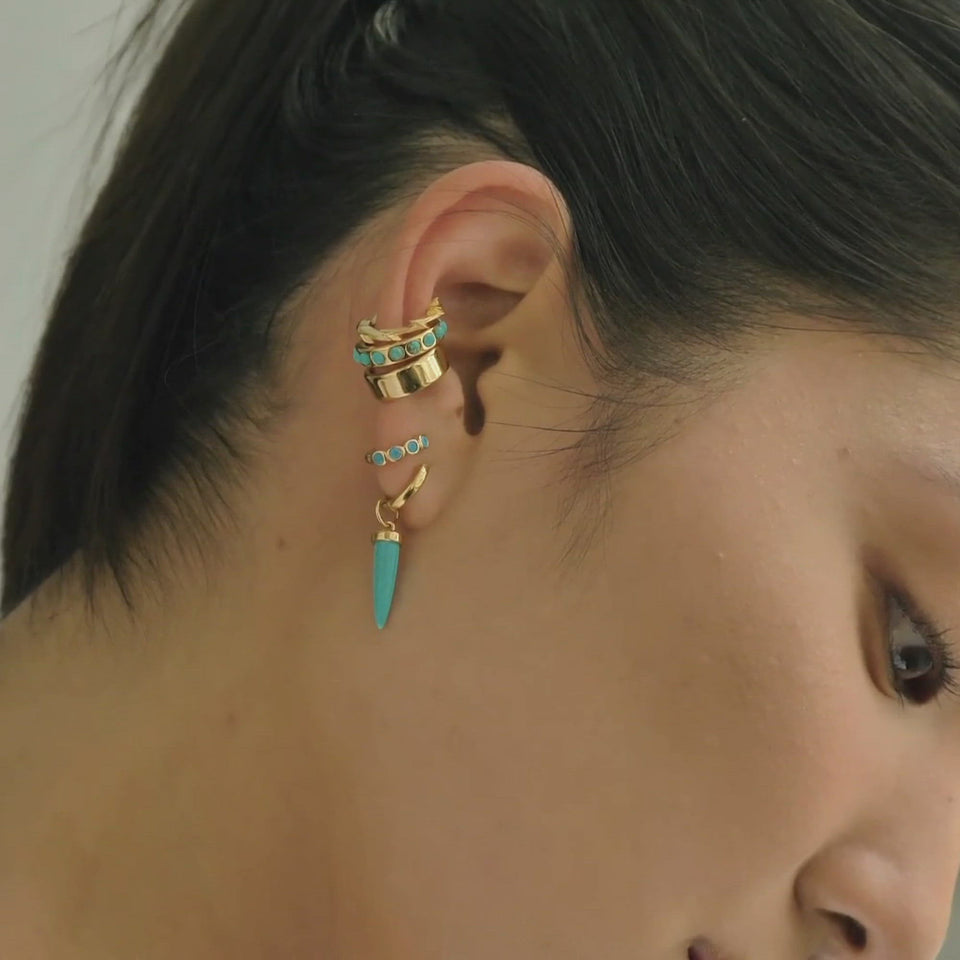 Wide Ear Cuff, Single Ear Cuff - Scream Pretty