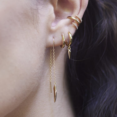 Claw Huggie Earrings by Scream Pretty Australia