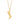 Cowboy Boot necklace in Gold by Scream Pretty