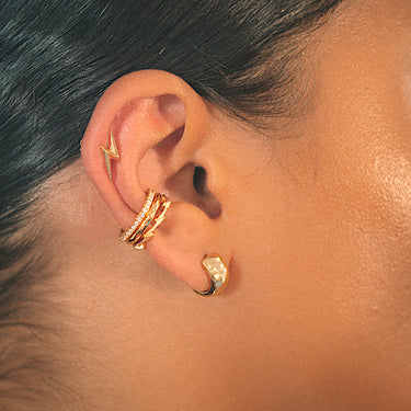 Lightning Bolt Stud Earrings - Scream Pretty