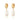 Baroque Pearl Huggie Earrings in Gold by Scream Pretty