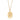 Gemini Zodiac Pendant necklace in Gold by Scream Pretty