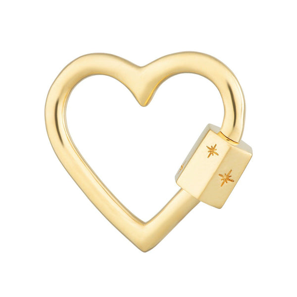 Heart Carabiner Charm Lock – Scream Pretty Australia