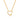 Heart Carabiner Curb Chain Necklace in Gold by Scream Pretty