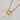 Gold letter charm by Scream Pretty