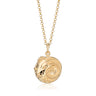 Aries Zodiac Pendant Necklace Gold by Scream Pretty