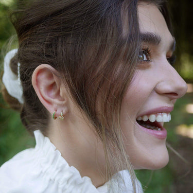 Snake huggie earrings 2025