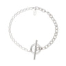 Pearl and Chain T-Bar Bracelet by Scream Pretty