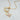 Heart Carabiner Charm Collector Necklace in Gold by Scream Pretty